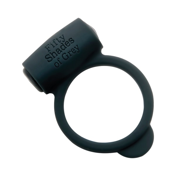 Fifty Shades of Grey: Yours and Mine, Vibrating Love Ring Svart