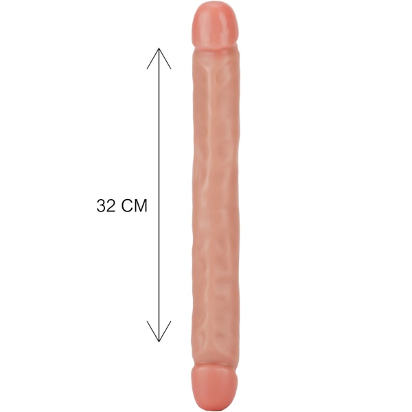Toy Joy: Get Real, Jr. Double Dong, 32 cm Ljus hudfärg