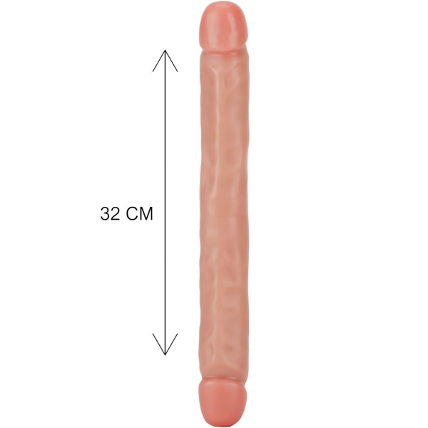 Toy Joy: Get Real, Jr. Double Dong, 32 cm Ljus hudfärg