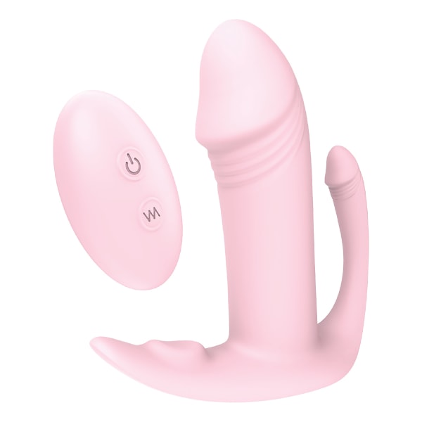 Dream Toys: Vibes of Love, Rechargeable Remote Tri-Pleasurer,... Rosa