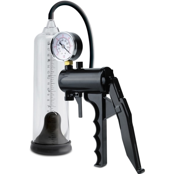 Pipedream Pump Worx: Max-Precision Power Pump Svart, Transparent