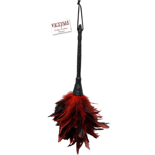 Pipedream: Frisky Feather Duster, red Röd