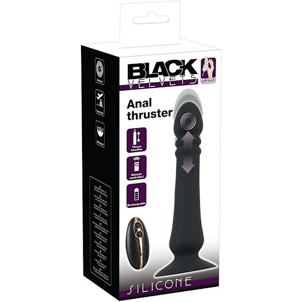 Black Velvets: Anal Thruster Svart