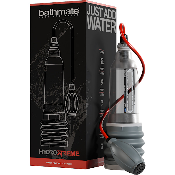 Bathmate: HydroXtreme8 Penispumpe, klar Transparent