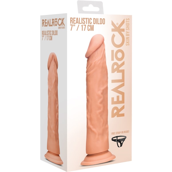 RealRock Skin: Realistic Dildo Ljus hudfärg