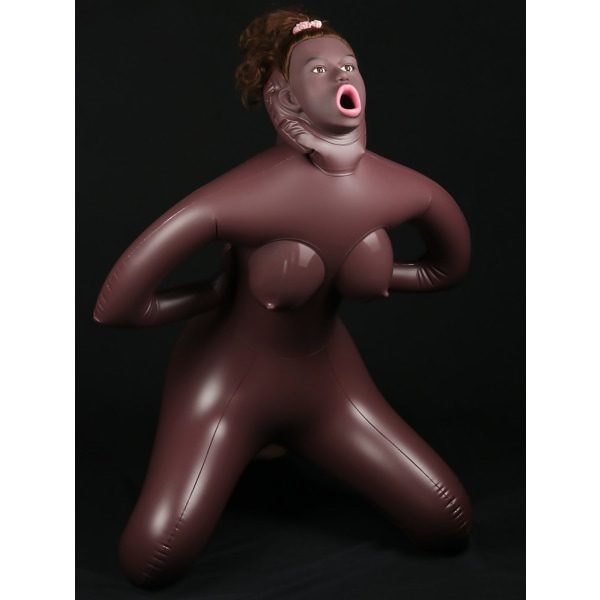 LoveToy: Cowgirl Style Inflatable Love Doll Mörk hudfärg