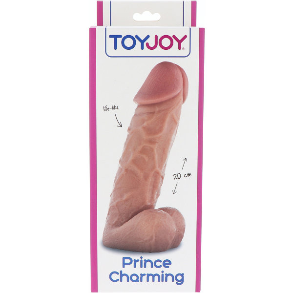 Prince Charming: Realistic Dildo Ljus hudfärg 20 cm