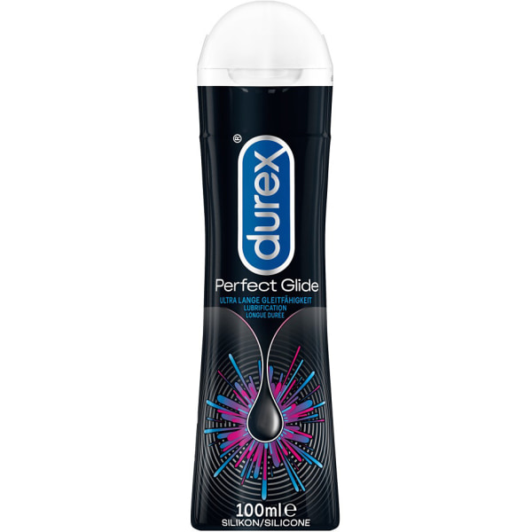 Durex Play: Perfect Glide, Silikonbaserat Glidmedel, 100 ml Transparent