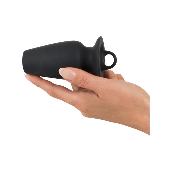 You2Toys: Lust Tunnel Plug with Stopper Svart