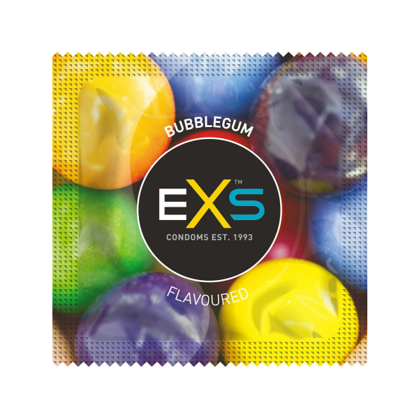 EXS Bubblegum: Kondomer, 100-pak