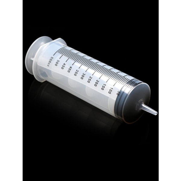 CleanStream: Enema Syringe with Tube (550 ml) Transparent