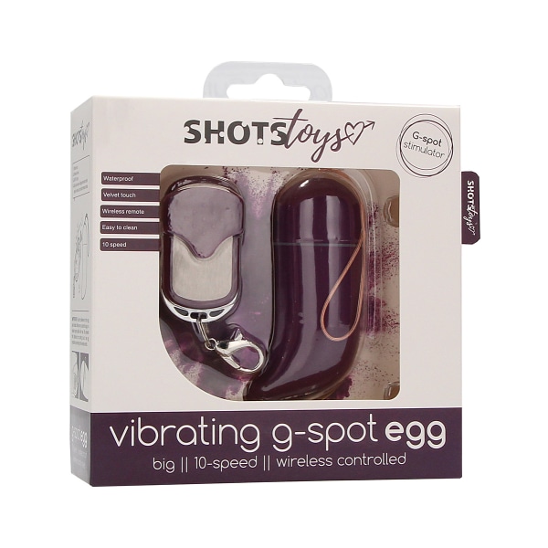 Shots Toys: G-Spot Egg, suuri Lila