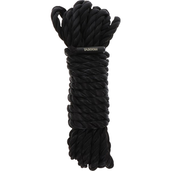 Taboom: Bondage Rope, 5m, black Svart