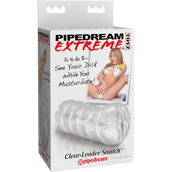 Pipedream Extreme: Clear-Leader Snatch Transparent