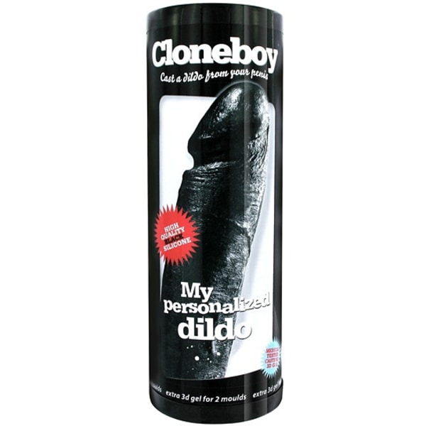 Cloneboy: Black Dildo, Penis-cast Svart