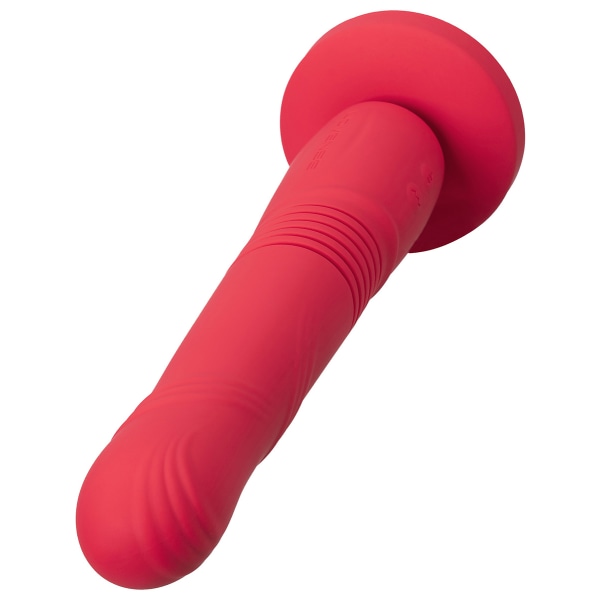 Lovense: Gravity, Bluetooth Thrusting & Vibrating Dildo Röd