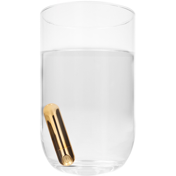 Shots Toys: Rechargeable Bullet, 10 Speed, guld Guld