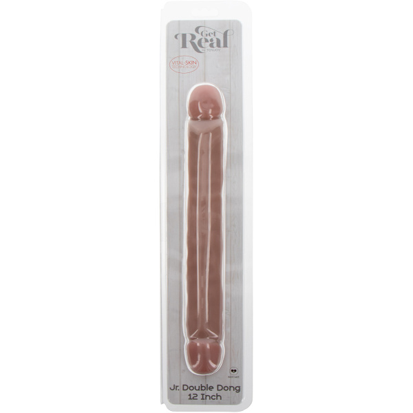 Toy Joy: Get Real, Jr. Double Dong, 32 cm Ljus hudfärg