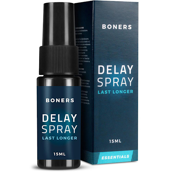 Boners: Delay Spray, Last Longer, 15 ml