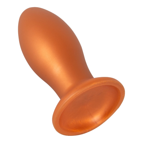 Anos: Big Soft Butt Plug with Suction Cup, 16 cm Orange 3ff8 | Orange |  Silikon | Fyndiq