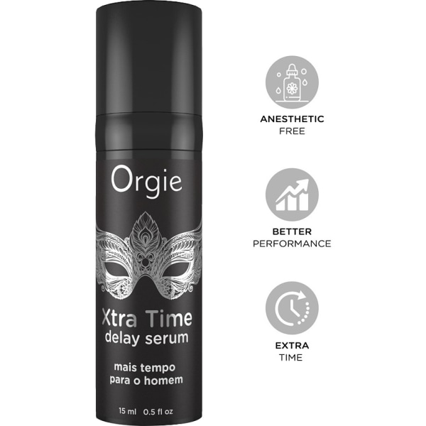 Orgie: Xtra Time Delay Serum, 15 ml