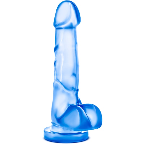 B Yours: Sweet 'n Hard 4 Dildo, 19 cm Blå