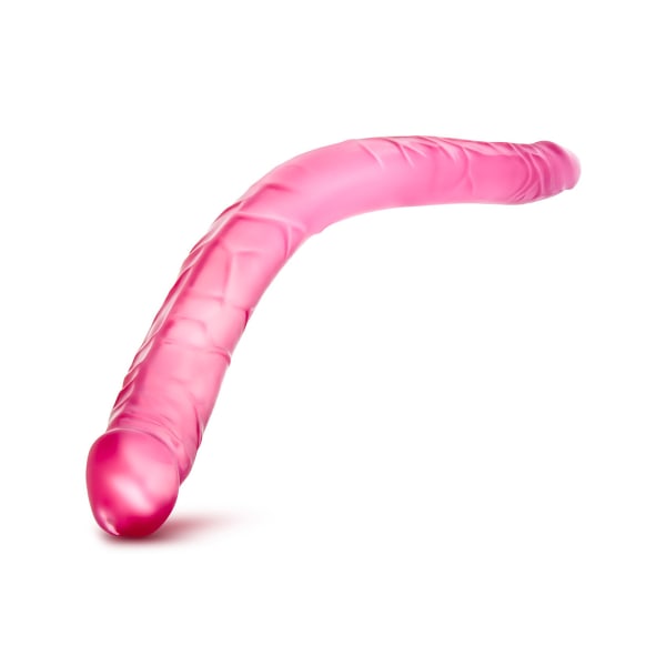 Blush: B Yours, 16 inch Double Dildo Rosa