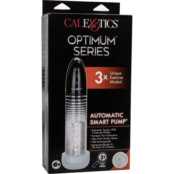 California Exotic: Optimum Series, Automatic Smart Pump Svart, Transparent