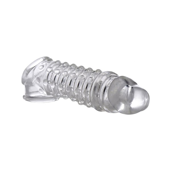 Size Matters: Penis Enhancer Sleeve + 4 cm Transparent