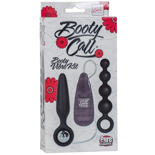 California Exotic: Booty Call Vibro Kit Silver, Svart