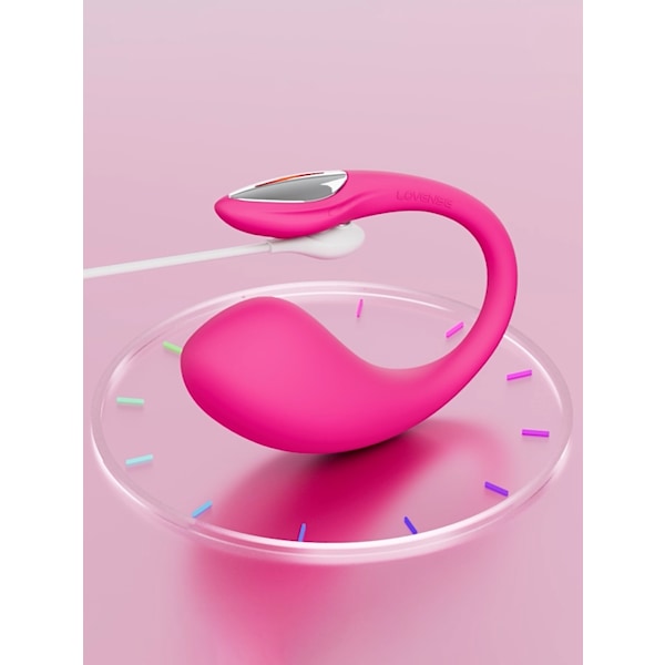 Lovense: Lush 4, Bluetooth G Spot Egg Vibrator Rosa