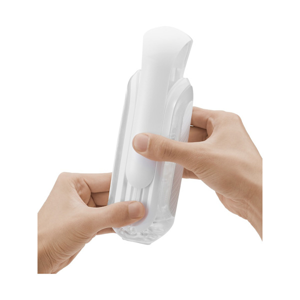 Tenga: Flip Zero, Gravity White Transparent, Vit