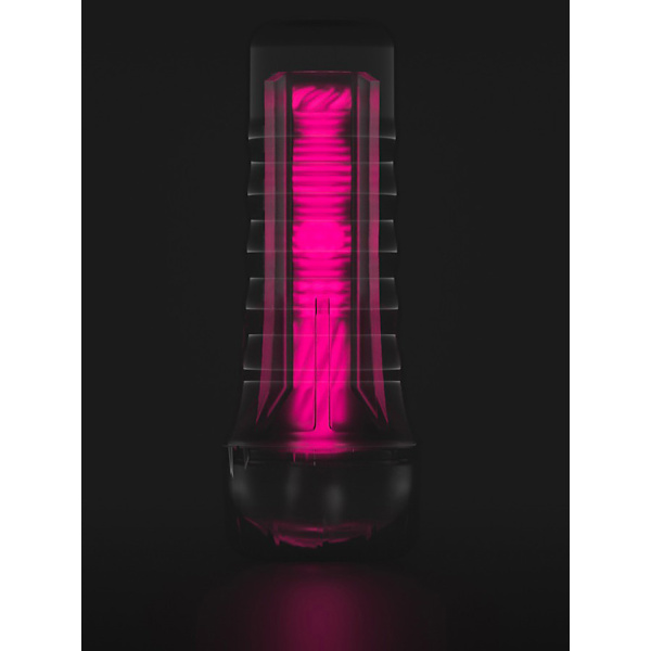 LoveToy: Lumino Play Masturbator, Pink Glow Rosa, Självlysande, Transparent