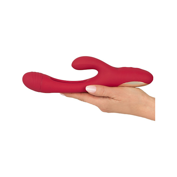 Sweet Smile: Rabbit Vibrator with G-Spot Stimulation Röd