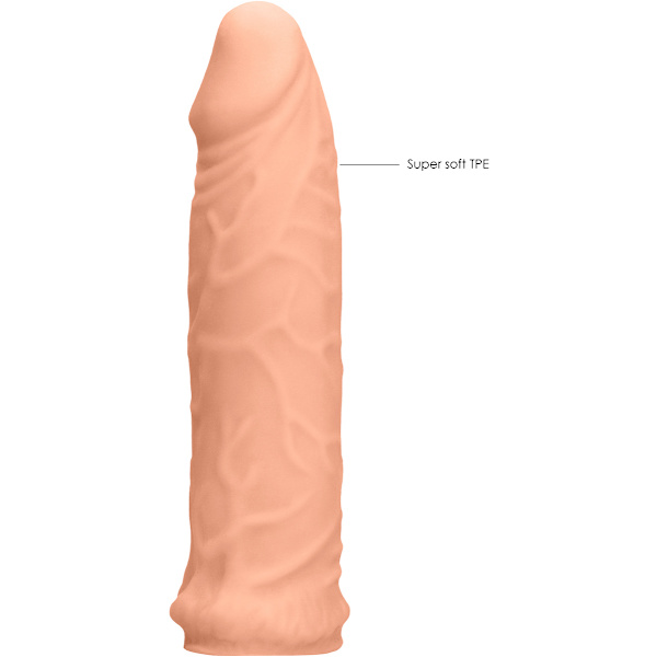 RealRock Skin: Penis Extender Ljus hudfärg 17 cm