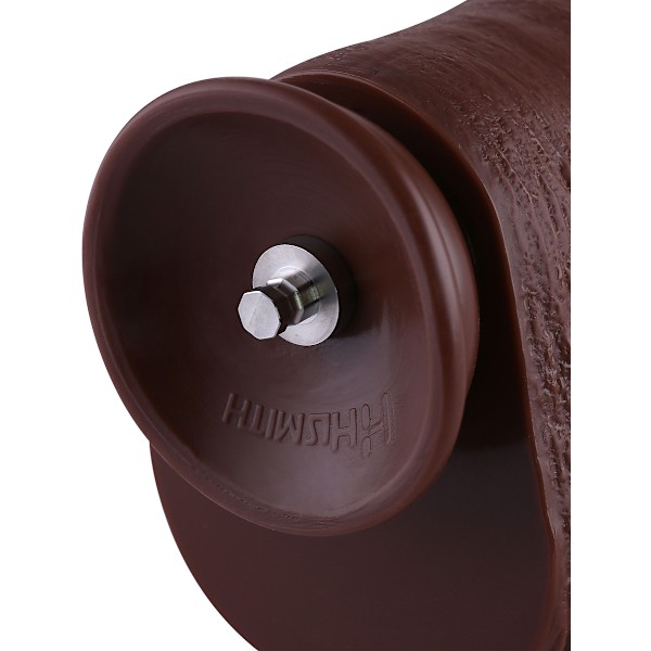 Hismith: KlicLok PVC Dildo, 32 cm, mörk Mörk hudfärg