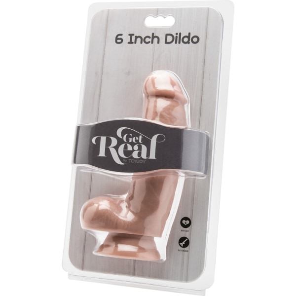 Toy Joy: Get Real Dildo Ljus hudfärg 6 tum