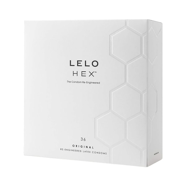 LELO: HEX, Kondomer, 36-pack Transparent