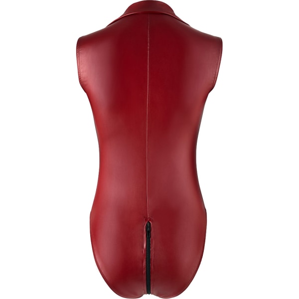 Cottelli Party: Body with zipper, red, L Röd L