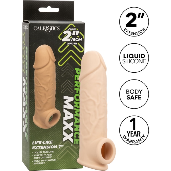 Performance Maxx: Life-Like Extension, 18 cm, light Ljus hudfärg
