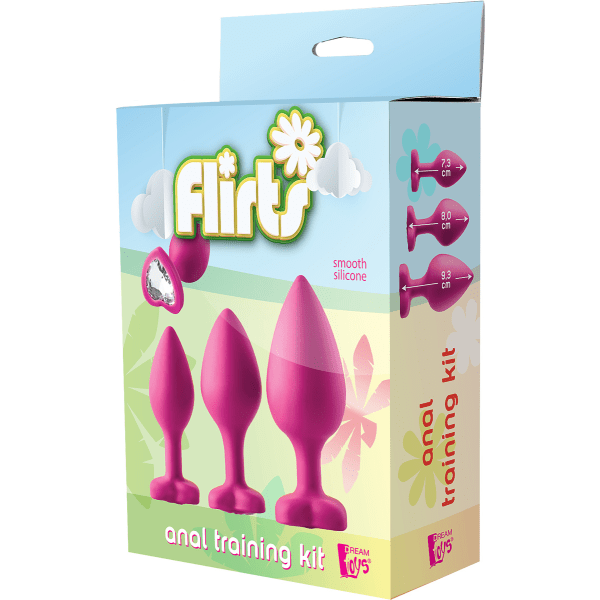 Dream Toys: Flirts, Anal Training Kit Rosa