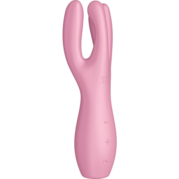 Satisfyer: Threesome 3 Vibrator, pink Rosa