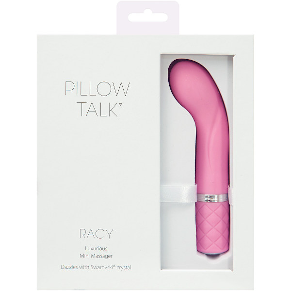 Pillow Talk: Racy, Luxurious Mini Massager Rosa