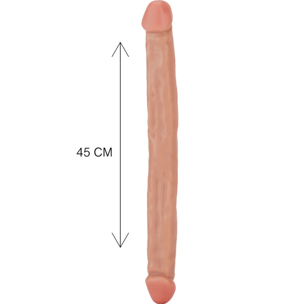 Toy Joy: Get Real, Double Dong, 45 cm Ljus hudfärg