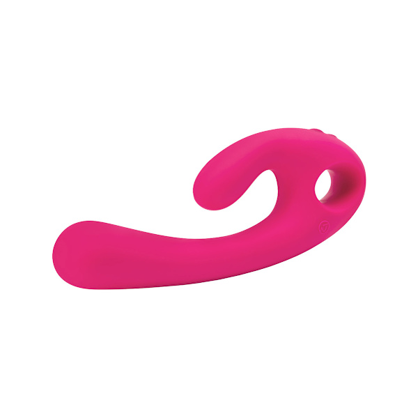 Nomi Tang: Flex Bi, Bendable Dual Vibrator Rosa