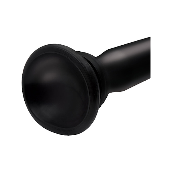 Hosed: Silicone Tapered Hose Svart 40 cm