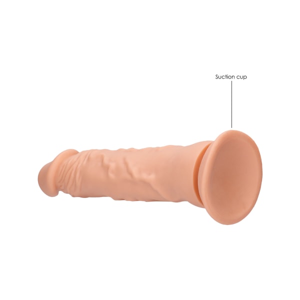 RealRock Skin: Realistinen Dildo, 27 cm Ljus hudfärg