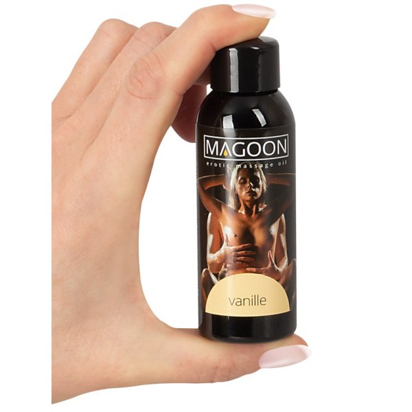 Magoon: Erotic Massage Oil, Vanilla, 50 ml Transparent