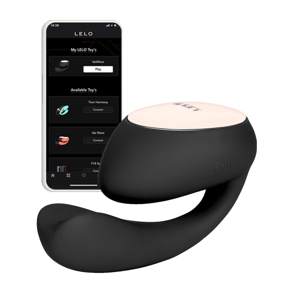 LELO: Ida Wave, Dual Stimulation Massager Svart