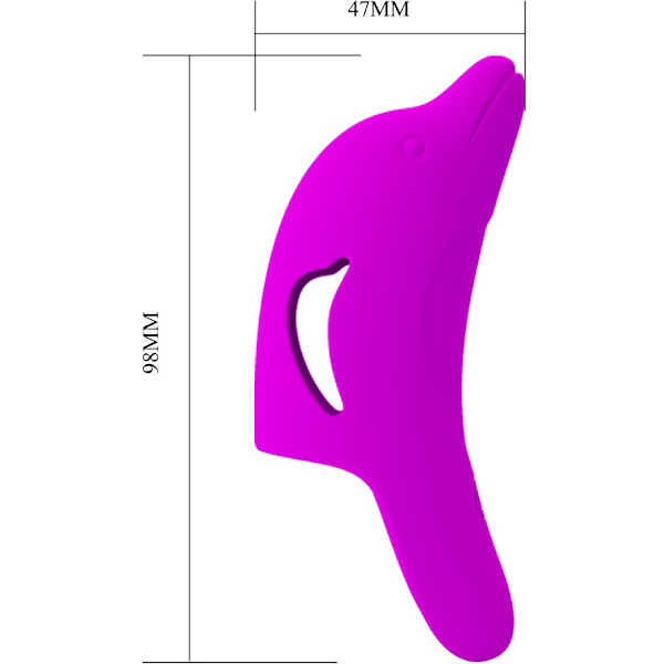 Pretty Love: Honey Finger, Delphini Fingering Vibrator, lila Lila